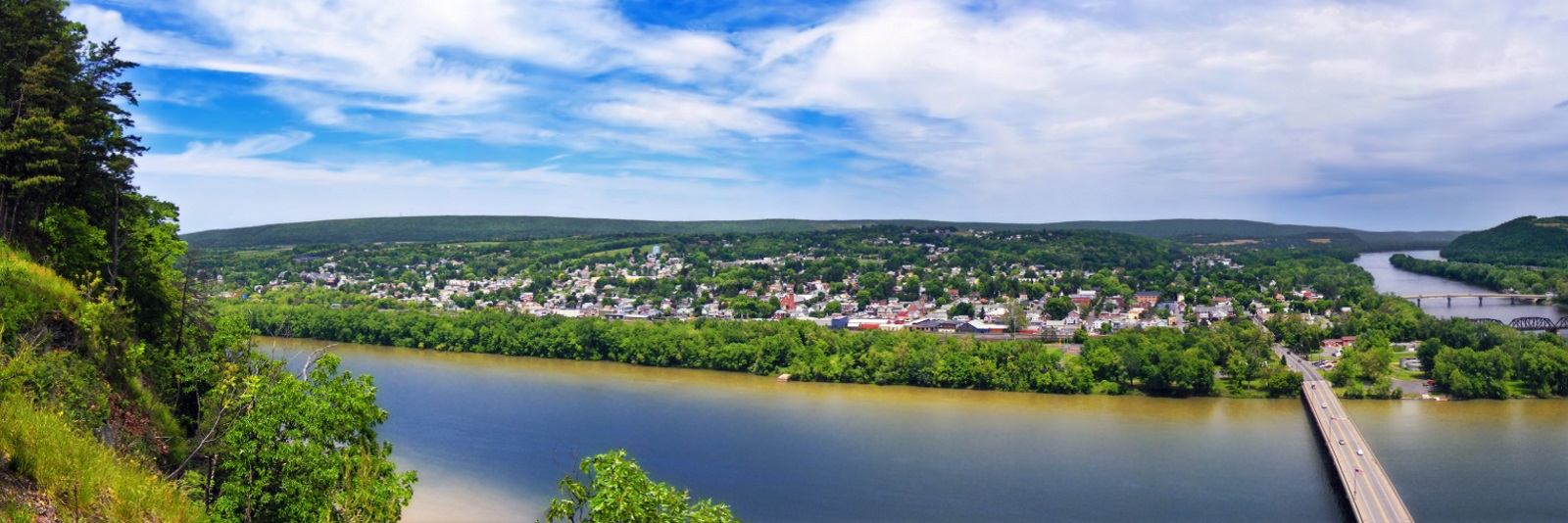 Susquehanna Confluence with West Branch (Photo by Nicholas A. Tonelli)